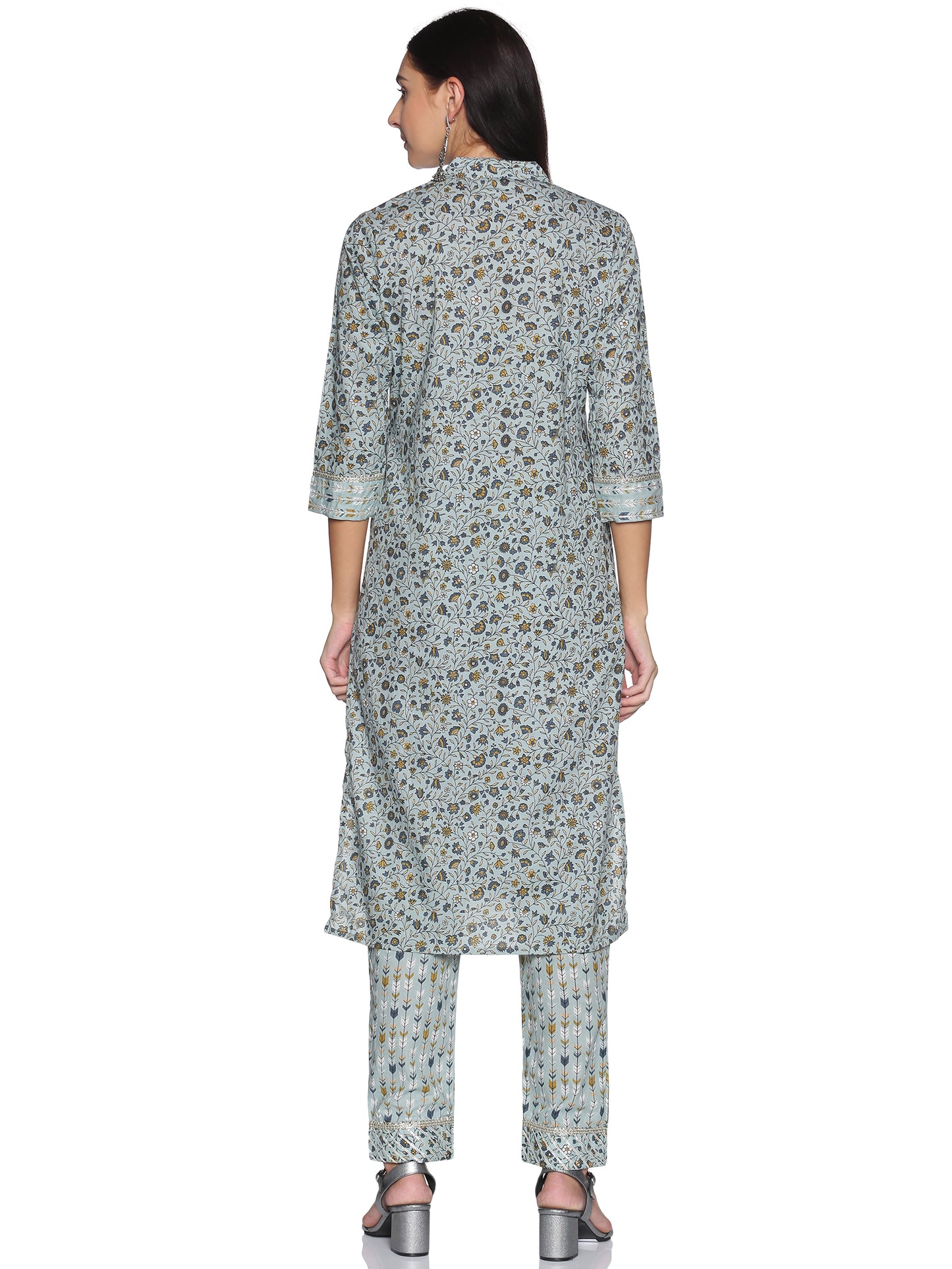 Kurti 2PC Grey