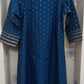 Admiral Blue Silk Fabric