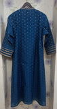 Admiral Blue Silk Fabric