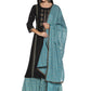 Kurti 3PC Black & Blue