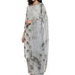 Cream & Grey Lurix Fabric 
