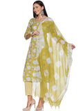Kurti 3PC Parrot Green