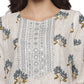 Cream & Grey Lurix Fabric 