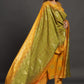 Kurti 3PC Set Yellow & Green Muslin Fabric